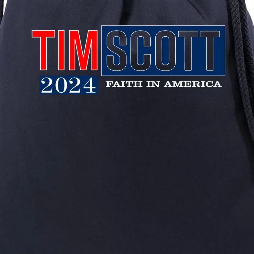 Tim Scott For President 2024 Campaign Drawstring Bag