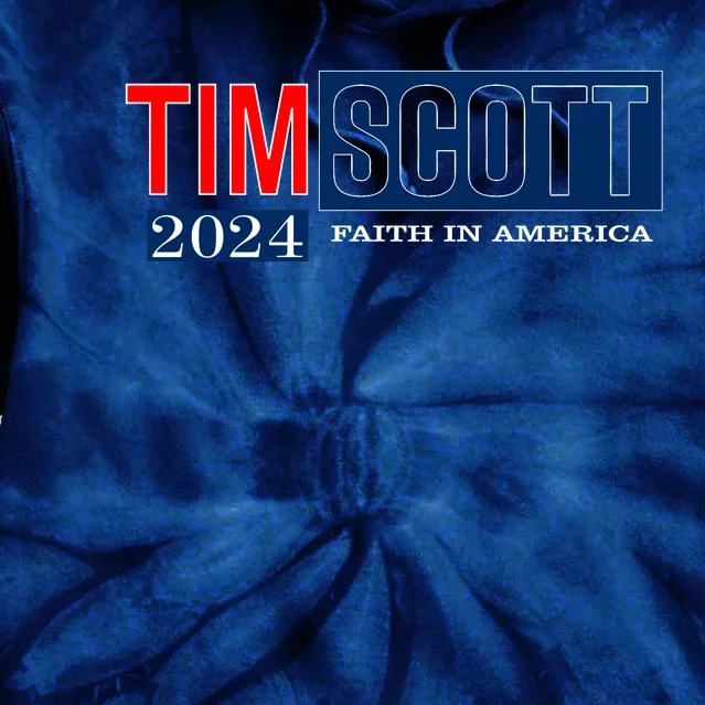 Tim Scott For President 2024 Campaign Tie Dye Hoodie