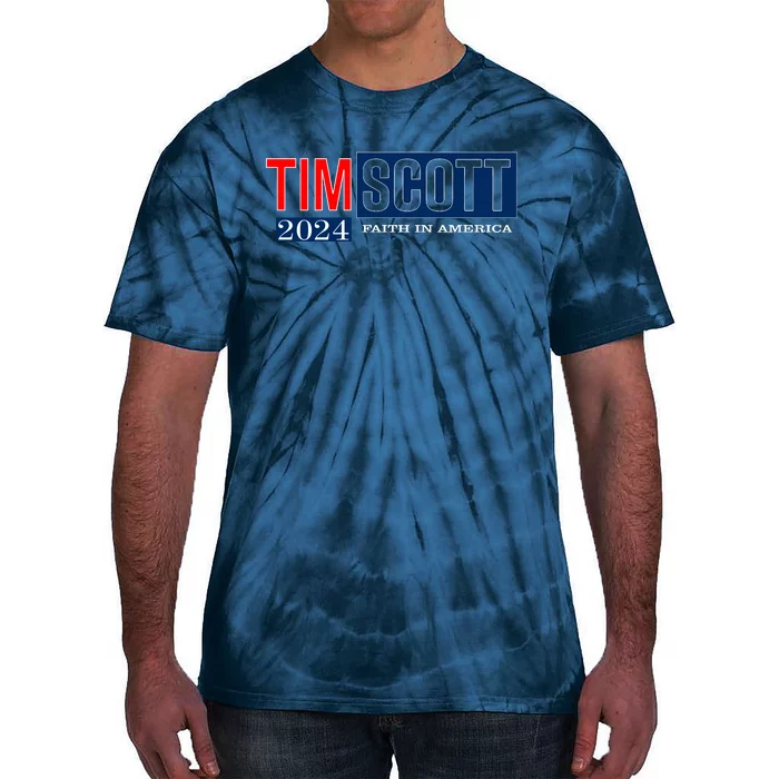 Tim Scott For President 2024 Campaign Tie-Dye T-Shirt