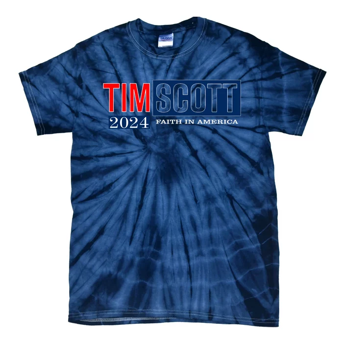 Tim Scott For President 2024 Campaign Tie-Dye T-Shirt