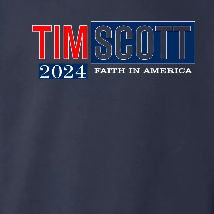 Tim Scott For President 2024 Campaign Toddler Hoodie