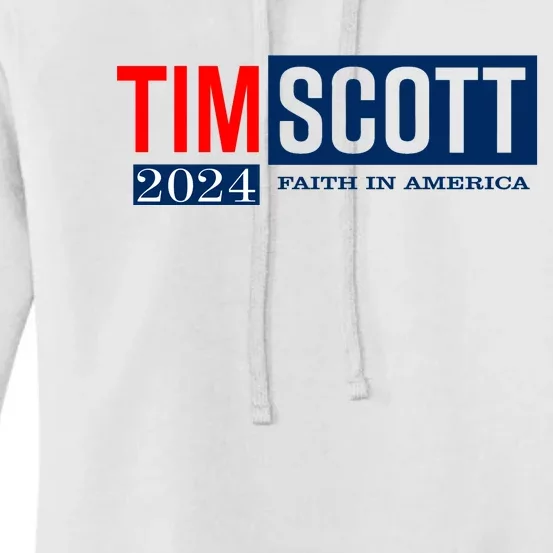 Tim Scott For President 2024 Campaign Women's Pullover Hoodie