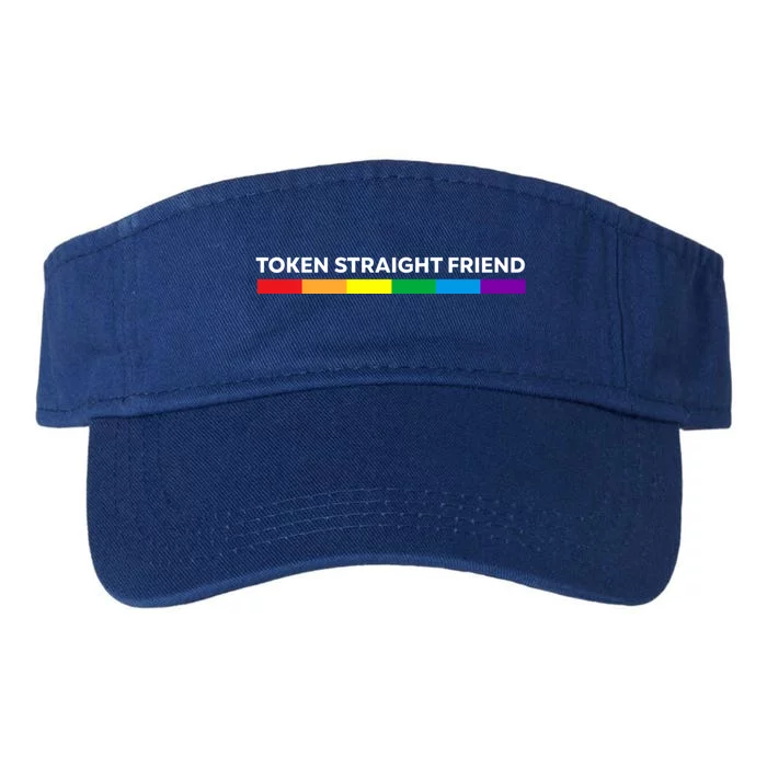 Token Straight Friend Rainbow Colors Valucap Bio-Washed Visor