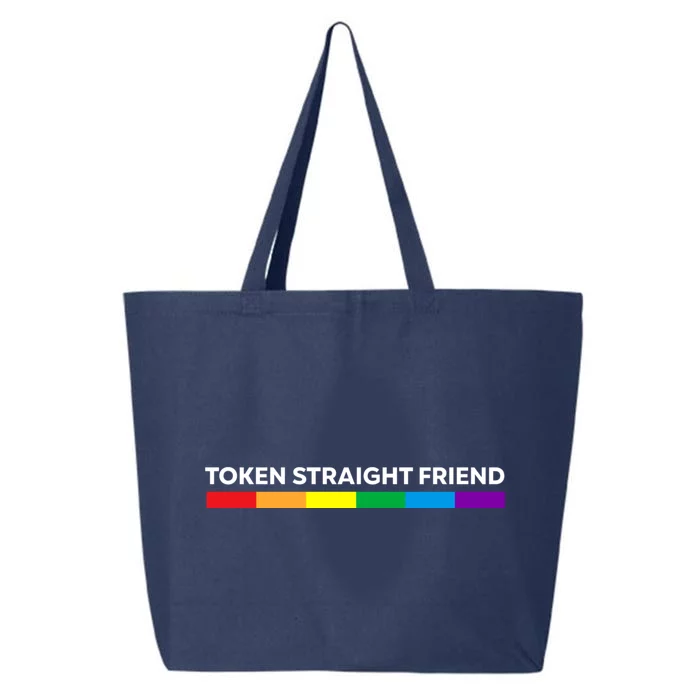 Token Straight Friend Rainbow Colors 25L Jumbo Tote