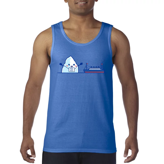 Titanic Shirt Free Hugs Funny Gift Titanic Humor Gift Tank Top