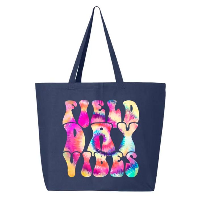 Teacher Student Field Day Vibes Funny Gift 25L Jumbo Tote