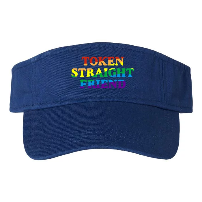 Token Straight Friend Rainbow Colors Valucap Bio-Washed Visor