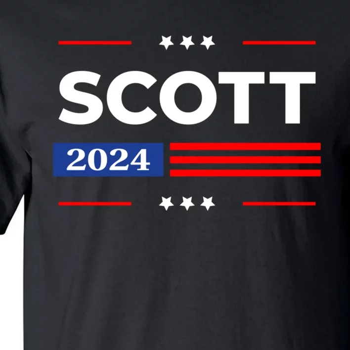 Tim Scott 2024 For President Tall T-Shirt