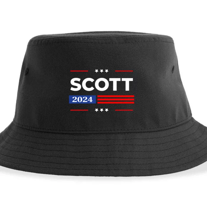 Tim Scott 2024 For President Sustainable Bucket Hat