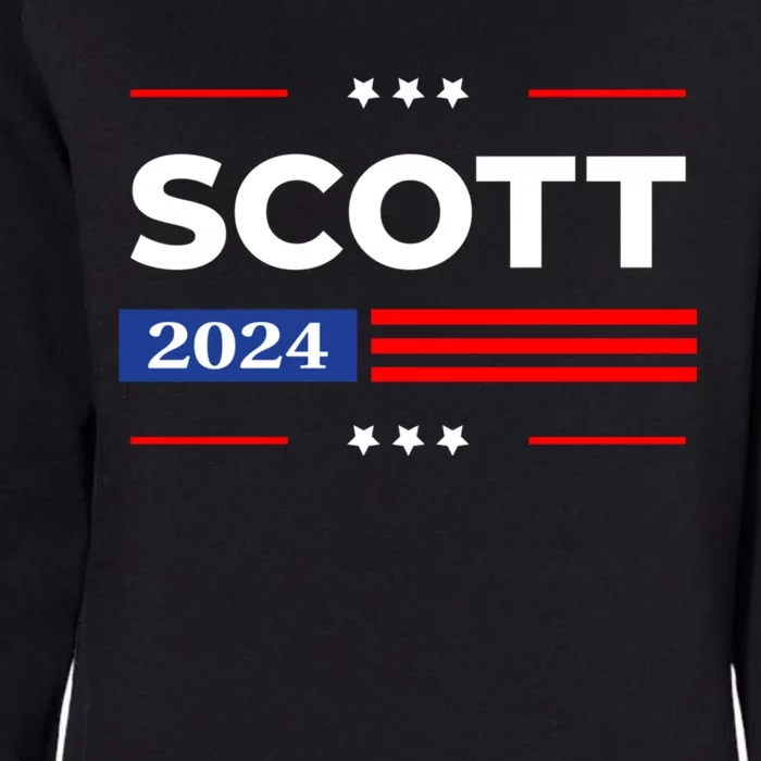 Tim Scott 2024 For President Womens California Wash Sweatshirt