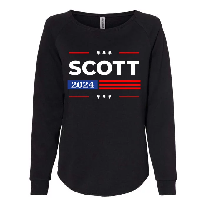 Tim Scott 2024 For President Womens California Wash Sweatshirt