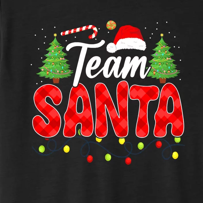 Team Santa Family Group Matching Christmas Pajama Party ChromaSoft Performance T-Shirt