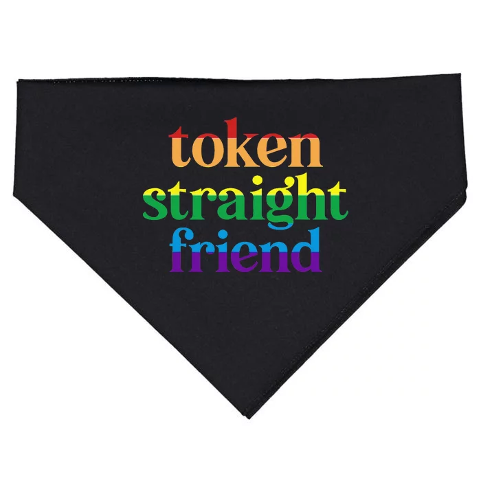 Token Straight Friend USA-Made Doggie Bandana