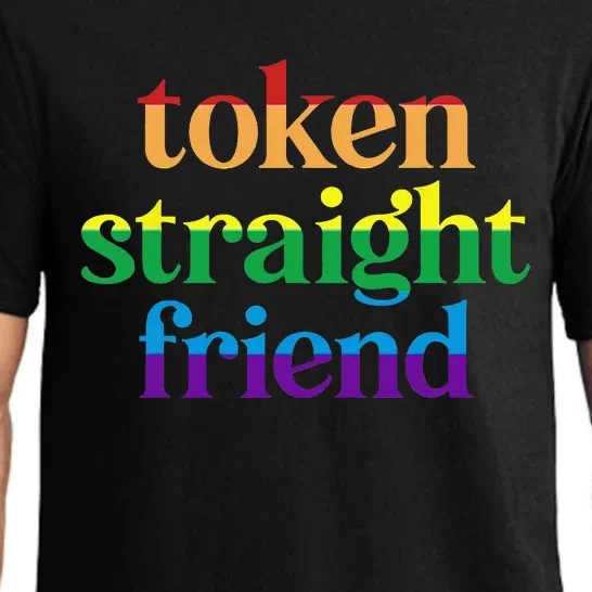 Token Straight Friend Pajama Set