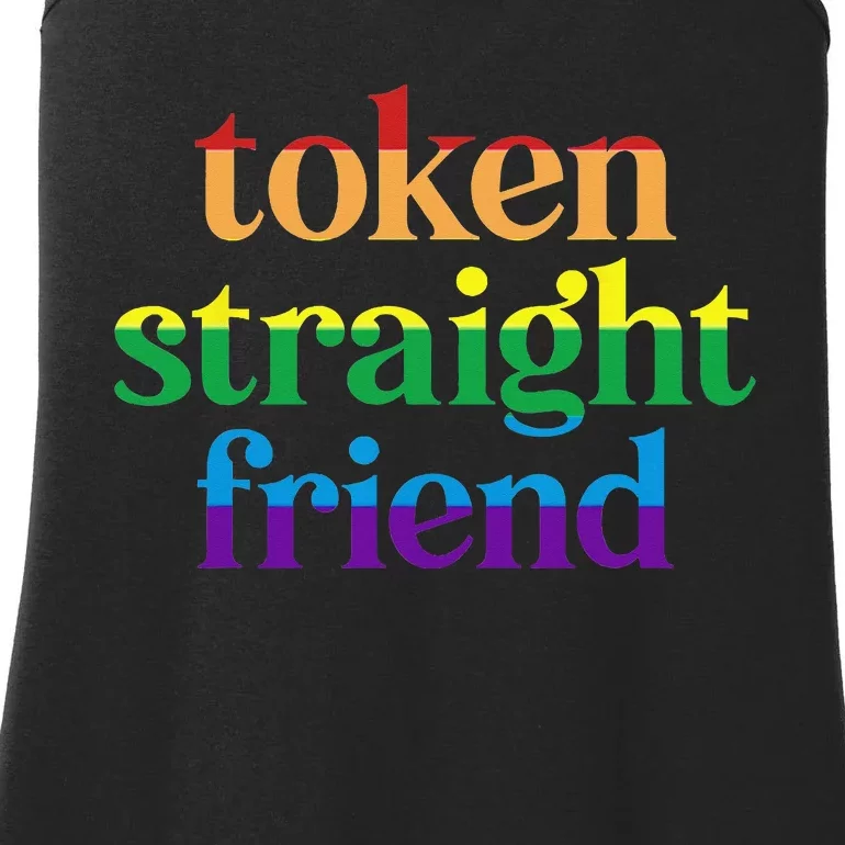 Token Straight Friend Ladies Essential Tank