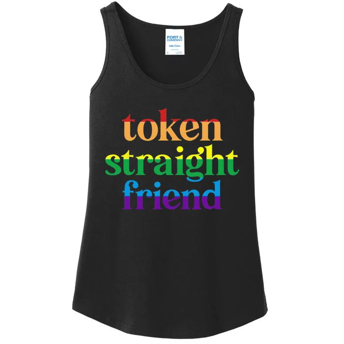 Token Straight Friend Ladies Essential Tank