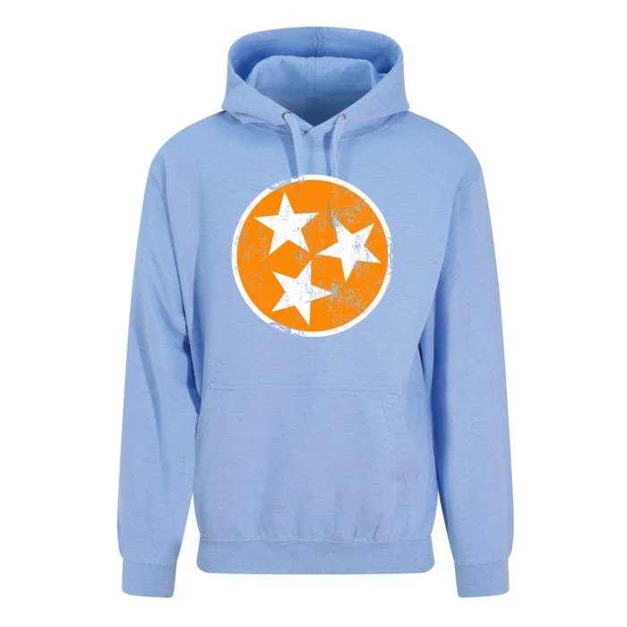 Tennessee State Flag TN Souvenir Football Baseball Sport Fans Unisex Surf Hoodie