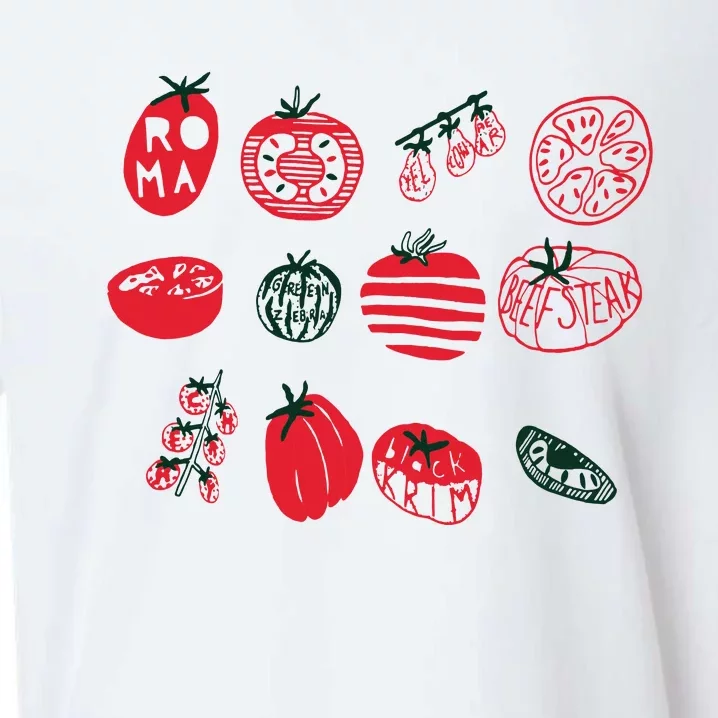 Tomato Shirts Foodie Gardening Gift Sueded Cloud Jersey T-Shirt