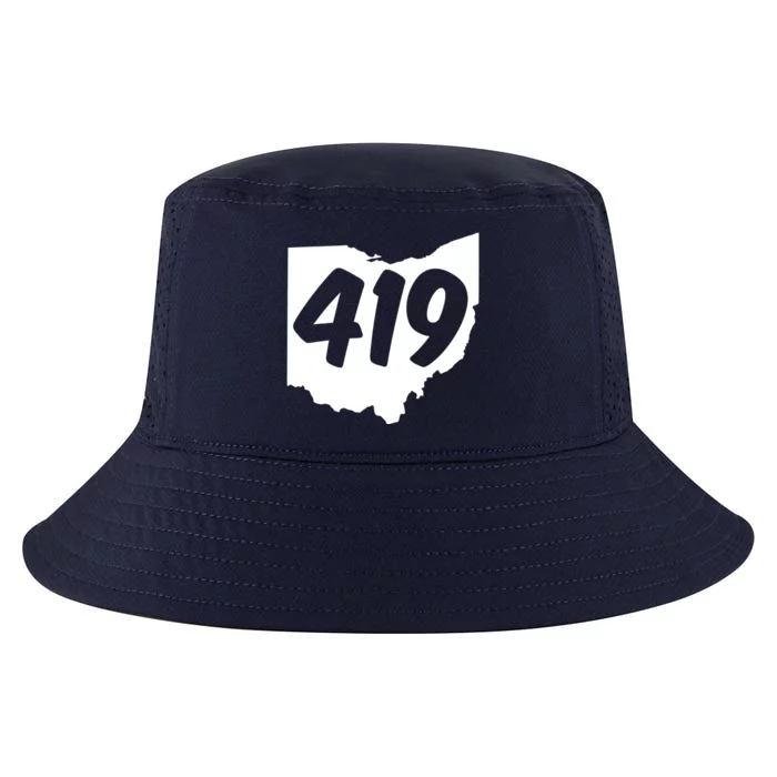 Toledo Sandusky Field 419 Area Code Ohio Cute Gift Cool Comfort Performance Bucket Hat