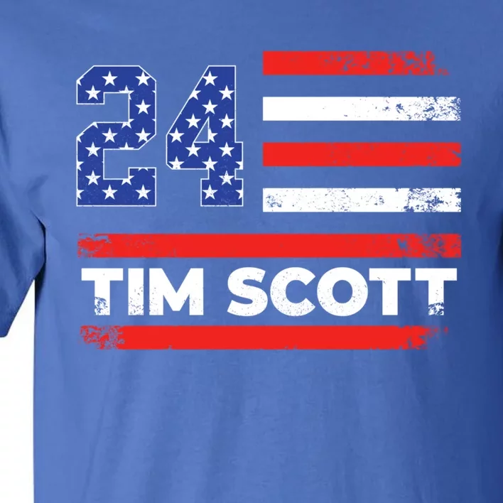 Tim Scott 2024 For President Tall T-Shirt