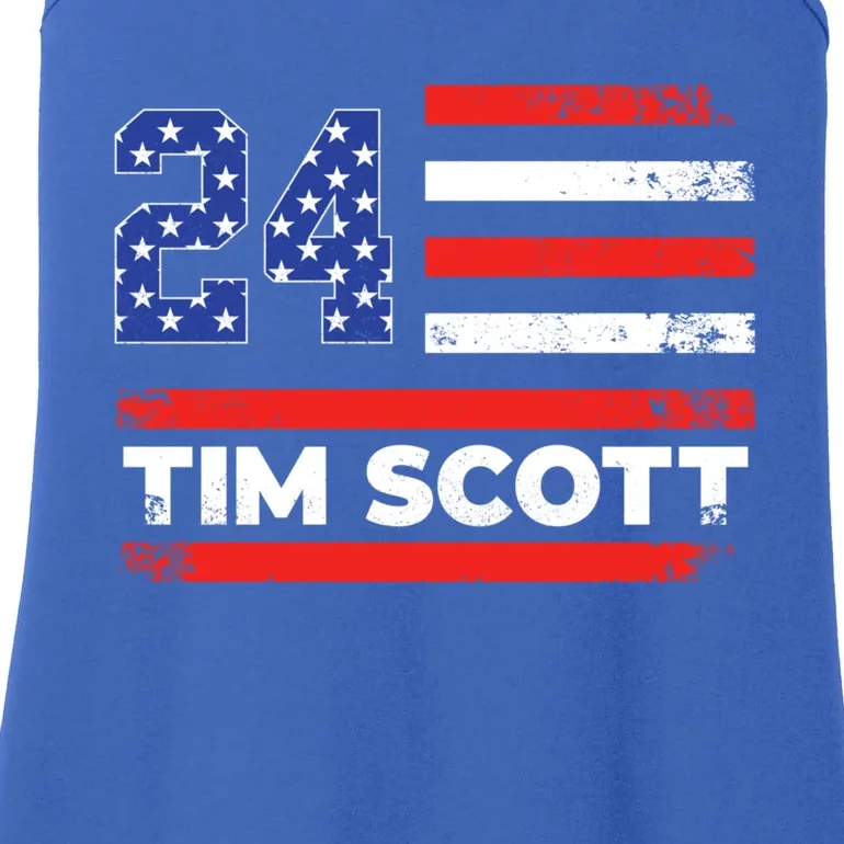 Tim Scott 2024 For President Ladies Essential Tank