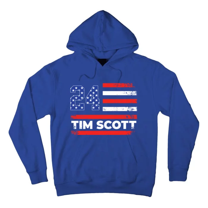 Tim Scott 2024 For President Tall Hoodie