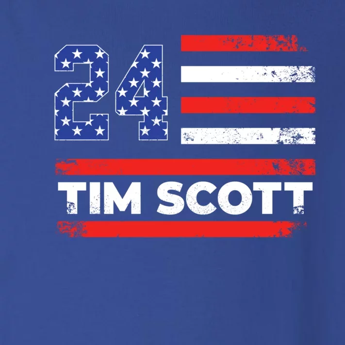 Tim Scott 2024 For President Toddler Long Sleeve Shirt