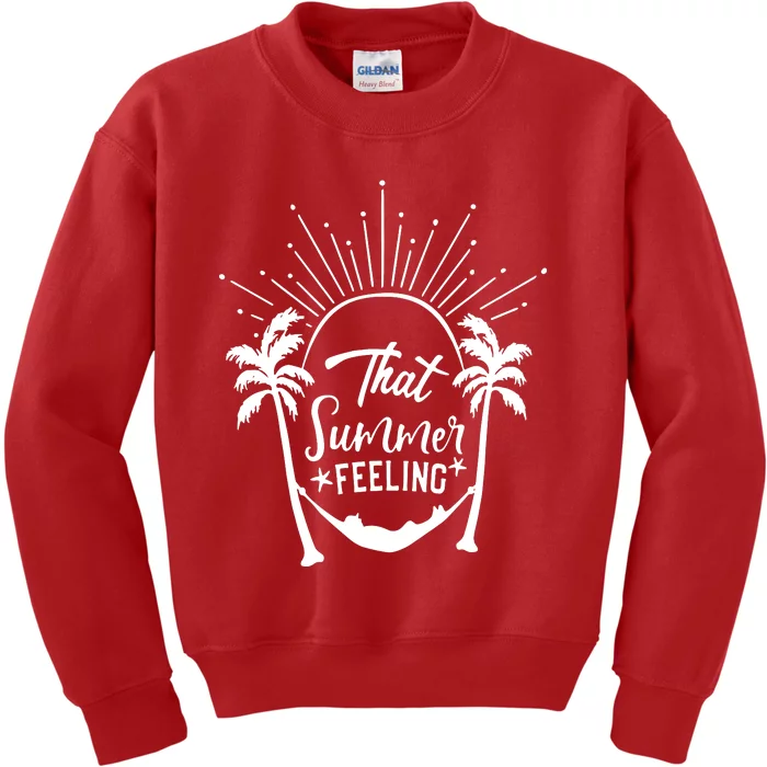 That Summer Feeling Kids Sweatshirt