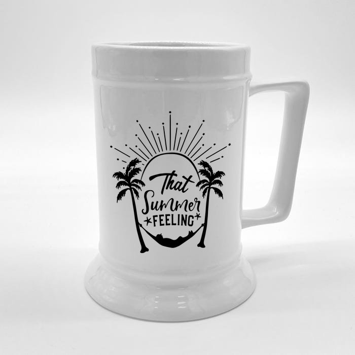 That Summer Feeling Front & Back Beer Stein