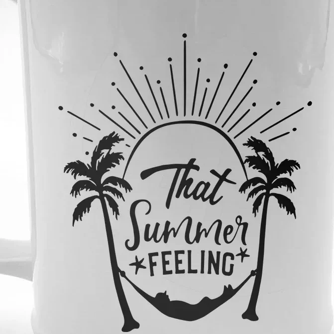 That Summer Feeling Front & Back Beer Stein