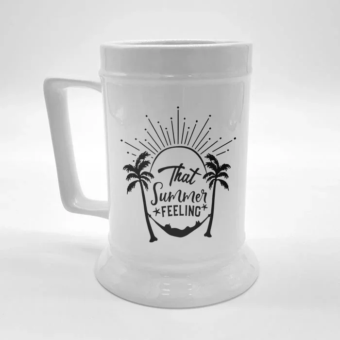 That Summer Feeling Front & Back Beer Stein