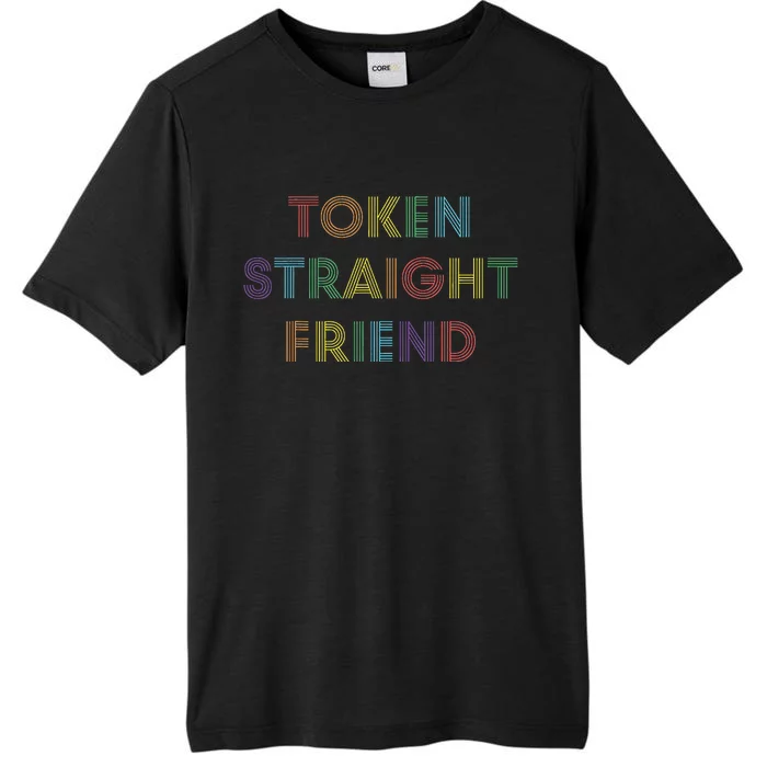 Token Straight Friend Rainbow Colors ChromaSoft Performance T-Shirt