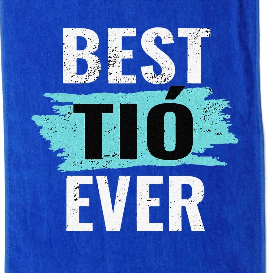 Tio Spanish Fathers Day Best Tio Ever Platinum Collection Golf Towel