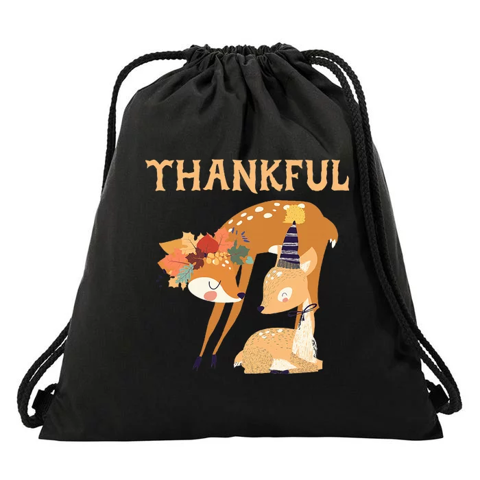 Thanksgiving Shirts For Family Matching Thanksgiving Drawstring Bag