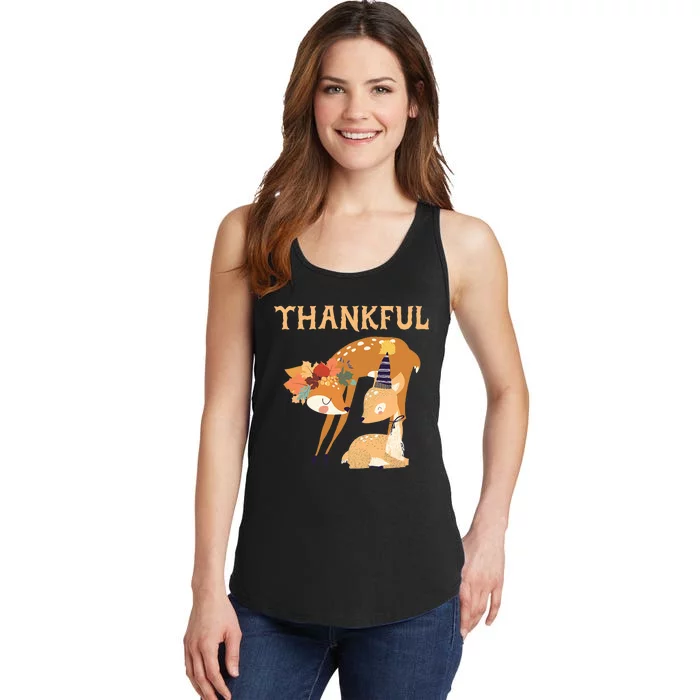 Thanksgiving Shirts For Family Matching Thanksgiving Ladies Essential Tank