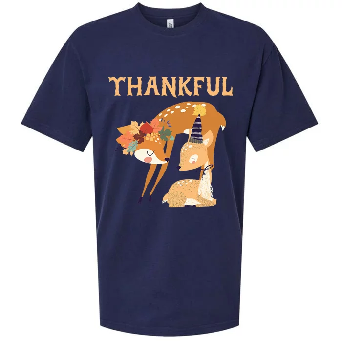 Thanksgiving Shirts For Family Matching Thanksgiving Sueded Cloud Jersey T-Shirt