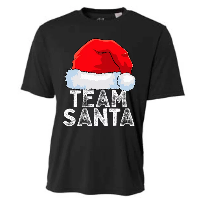 Team Santa Family Tradition Christmas Squad Matching Pajamas Cooling Performance Crew T-Shirt