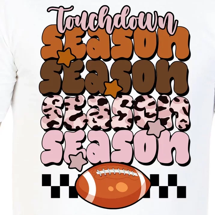 Touch Season Football Lover Cute Retro Comfort Colors T-Shirt