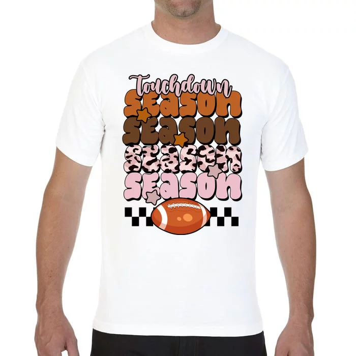 Touch Season Football Lover Cute Retro Comfort Colors T-Shirt