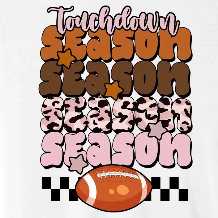 Touch Season Football Lover Cute Retro ChromaSoft Performance T-Shirt