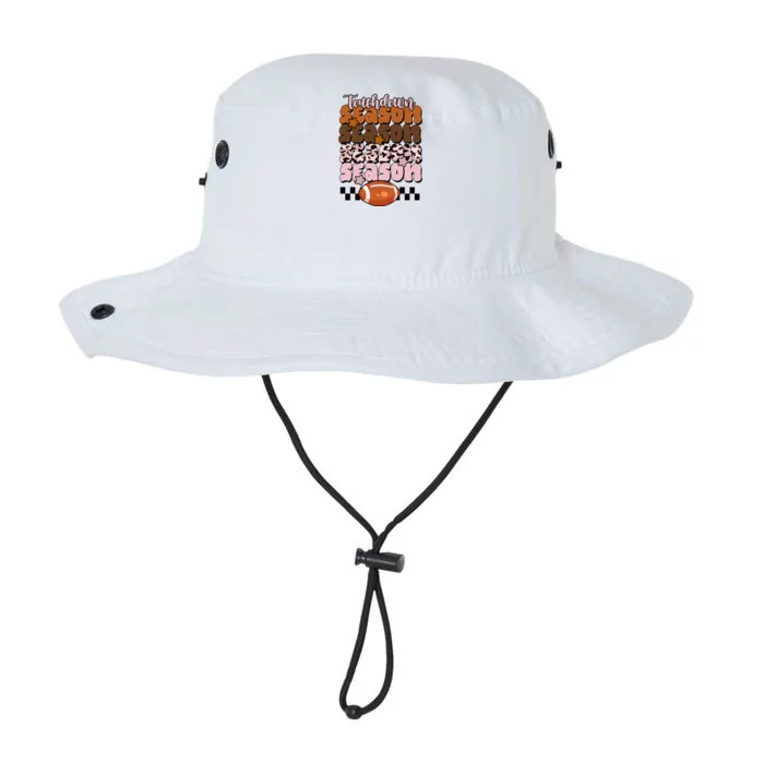 Touch Season Football Lover Cute Retro Legacy Cool Fit Booney Bucket Hat