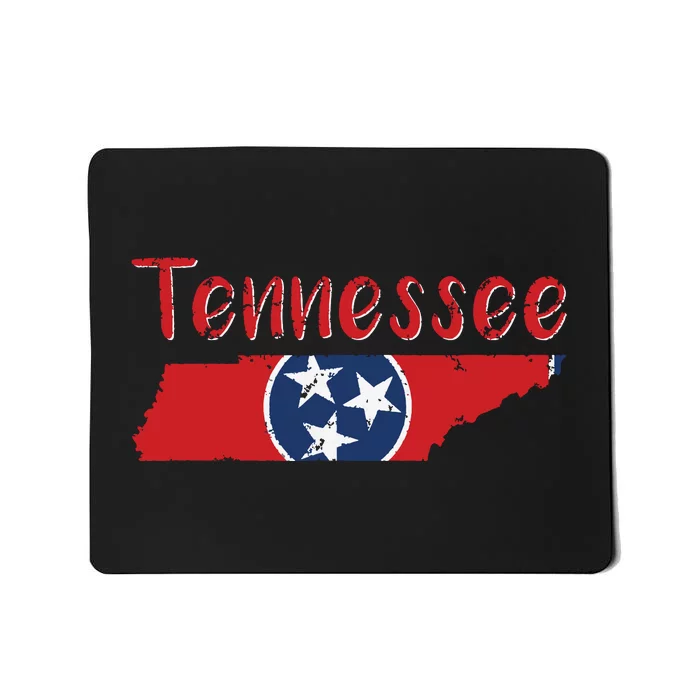 Tennessee State Flag 3 Star Flag Gift Statehood Day Mousepad