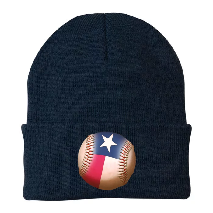 Texas State Flag Baseball Fan Knit Cap Winter Beanie