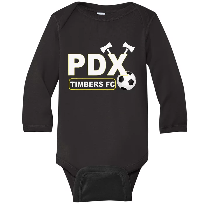 Timbers Soccer FC Baby Long Sleeve Bodysuit