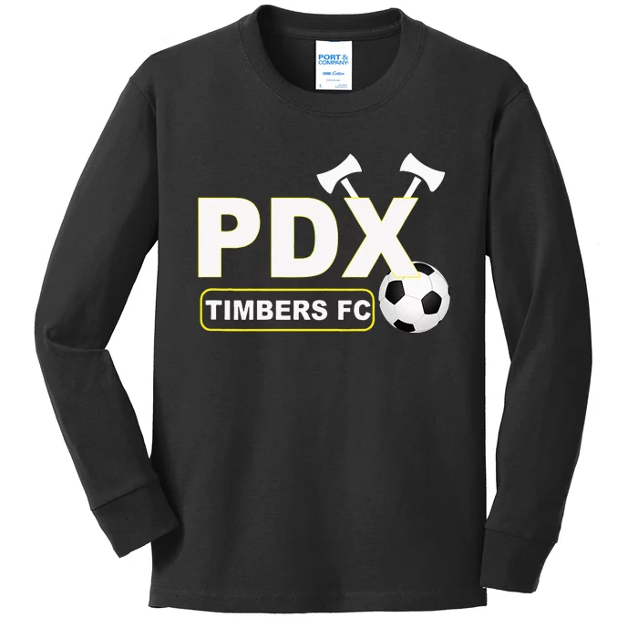 Timbers Soccer FC Kids Long Sleeve Shirt