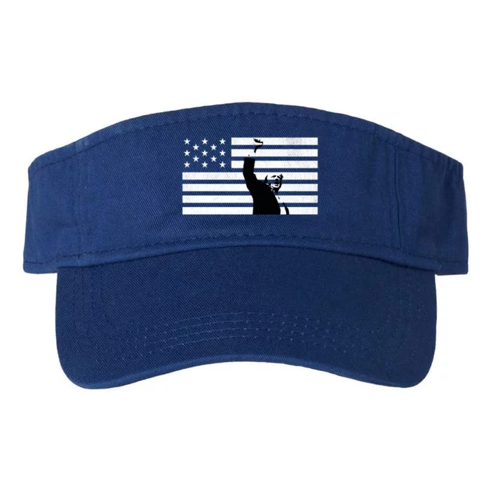 Trump Supporter Fight Merica Take It Back Election 2024 Gift Valucap Bio-Washed Visor