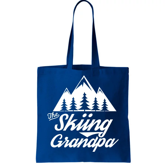 The Skiing Grandpa Ski Grandad Skier Gift Tote Bag