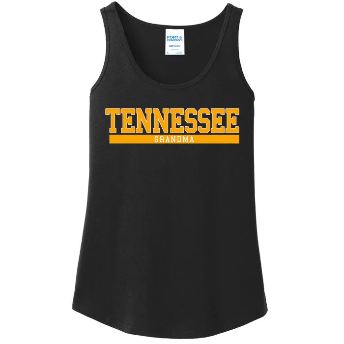 Tennessee State Grandma Sports Ladies Essential Tank