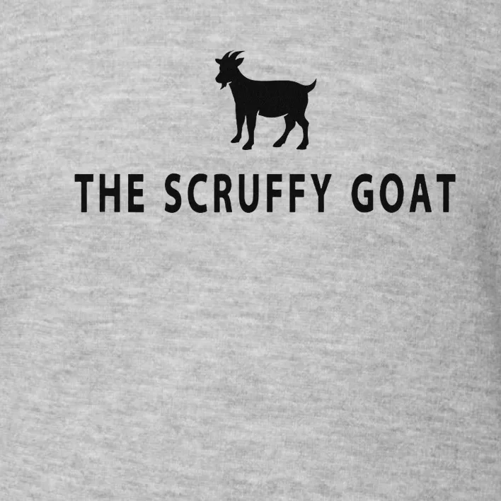 The Scruffy Goat Funny Farm Animal Farmer Toddler Sweatshirt