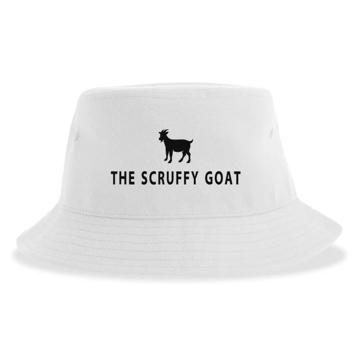 The Scruffy Goat Funny Farm Animal Farmer Sustainable Bucket Hat